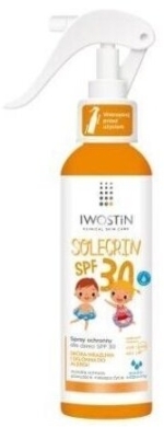 Iwostin Solecrin spray dla dzieci SPF 30 chroniący przed promieniowaniem 150 ml