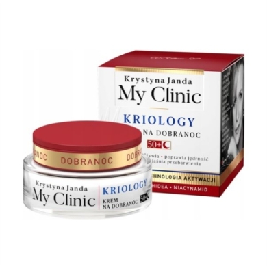 JANDA MY CLINIC Kriology 50+ krem na dobranoc 50 ml