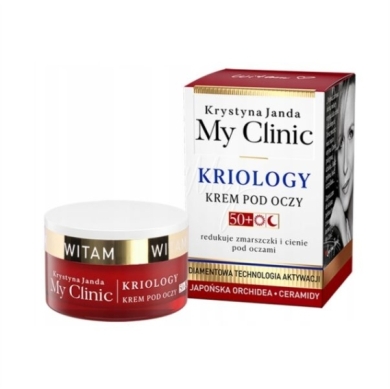 JANDA MY CLINIC Kriology 50+ krem pod oczy 15 ml
