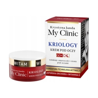 JANDA MY CLINIC Kriology 60+ krem pod oczy 15 ml