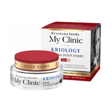 JANDA MY CLINIC Kriology 70+ krem na dzień dobry 50 ml