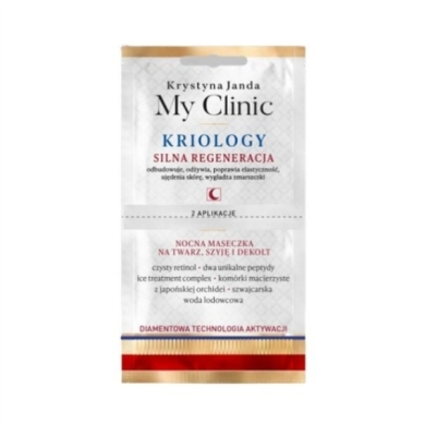 JANDA MY CLINIC Kriology maska regeneracja 2x4 ml