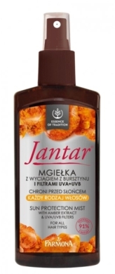 JANTAR MEDICA Mgiełka ochronna do włosów UVA/UVB 150 ml