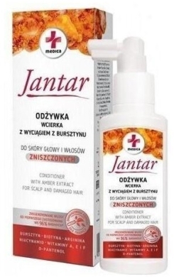 JANTAR Medica Odżywka-wcierka do włosów zniszczonych 100 ml