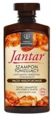 JANTAR Szampon do włosów niskoporowatych 330 ml