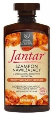 JANTAR Szampon do włosów średnioporowatych 330ml