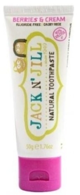 Jack N' Jill Naturalna Pasta do zębów Berries and Cream 50 g