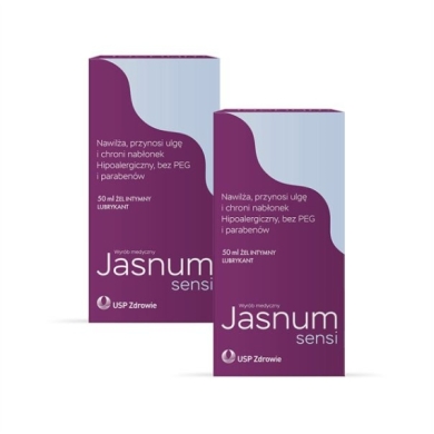 Jasnum Sensi żel Zestaw: 2 x 50 ml