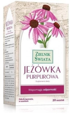 Jeżówka Purpurowa Zielnik Świata 20 saszetek