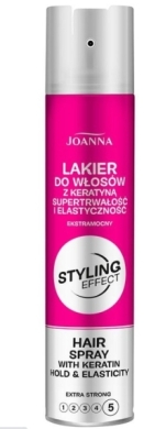 Joanna Styling Lakier z keratyną ekstra mocny 250 ml