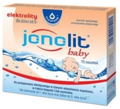 Jonolit baby proszek 10 saszetek
