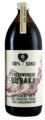 JoshuaTree Sok z czerwonego buraka +wit. C 1000ml
