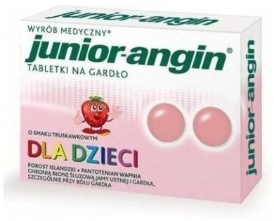 Junior-Angin 36 tabletek do ssania
