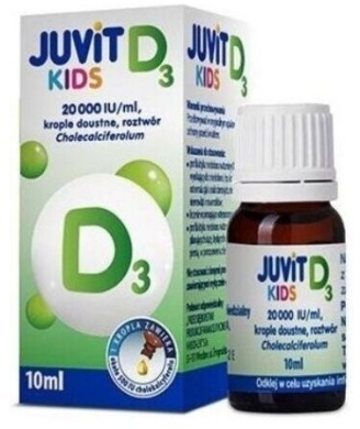 Juvit Kids D3 krople doustne 10 ml