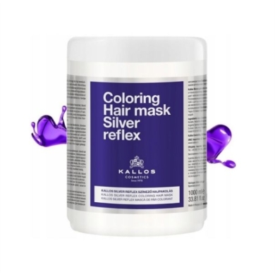 KALLOS KJMN Maska Silver Reflex 1000 ml