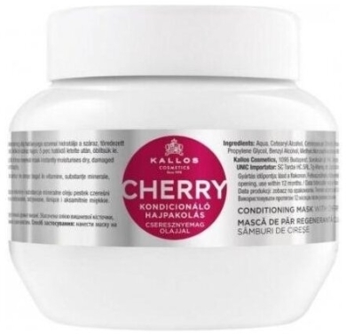 KALLOS KJMN Maska do włosów nawilżająca Cherry 275 ml