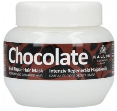 KALLOS Maska do włosów regenerująca CHOCOLATE 275 ml
