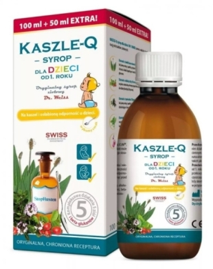 KASZLE-Q Syrop dla dzieci 150 ml