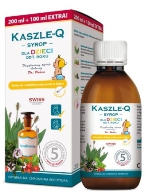 KASZLE-Q Syrop dla dzieci 300 ml