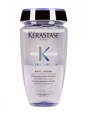 KERASTASE Blond Absolu Bain Lumiere 250ml - Szampon rozświetlający do włosów rozjaśnionych, blond i siwych