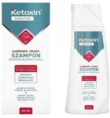 KETOXIN SENSITIVO Szampon do ciała i włosów 200 ml