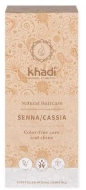 KHADI Henna Cassia Bezbarwna odżywka do włosów 100 g