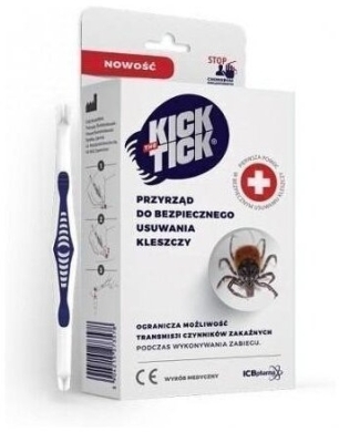 KICK the TICK przyrząd do bezpiecznego usuwania kleszczy