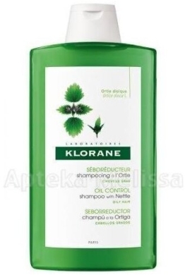 KLORANE Szampon na bazie wyciągu z pokrzywy 400 ml