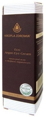 KROPLA ZDROWIA Eco Argan Krem pod oczy 30 ml