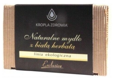 KROPLA ZDROWIA Mydło naturalne z białą herbatą 130 g