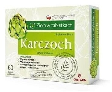 Karczoch 60 tabletek
