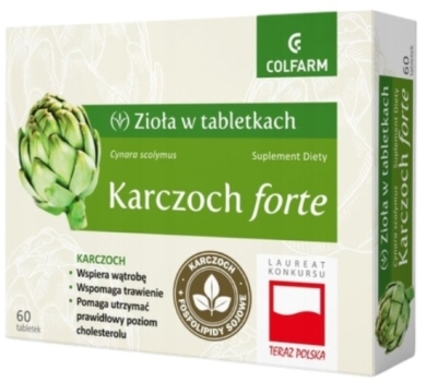 Karczoch Forte 60 tabletek