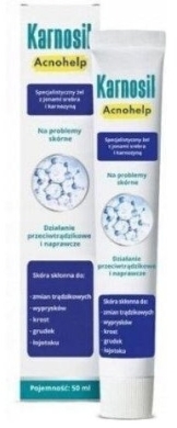 Karnosil Acnohelp Żel specjalistyczny z jonami srebra 50 ml