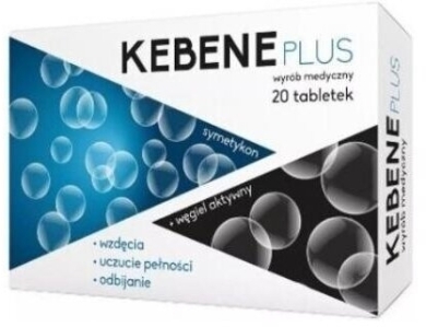 Kebene Plus 0,3 g+0,05 g 20 tabletek