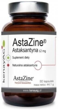 Kenay AstaZine Astaksantyna 12 mg 60 kapsułek