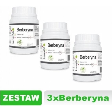 Kenay Berberyna 3 x 300 kapsułek
