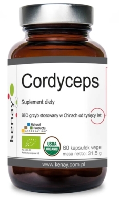 Kenay Cordyceps Sinensis BIO 60 kapsułek
