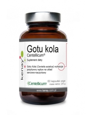Kenay Gotu Kola Centellicum 60 kapsułek