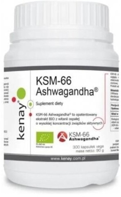 Kenay KSM-66 Ashwagandha 300 kapsułek