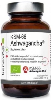 Kenay KSM-66 ashwagandha 60 kapsułek