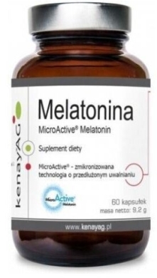 Kenay Melatonina MicroActive 60 kapsułek