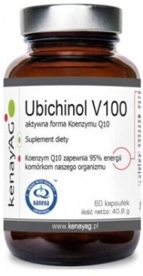 Kenay Ubichinol V100 60 kapsułek