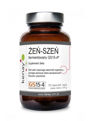 Kenay Żeń-szeń fermentowany GS15-4 30 kapsułek