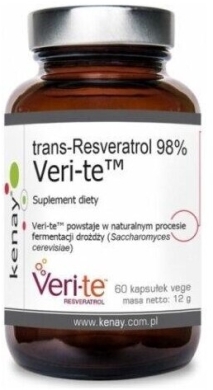 Kenay trans-Resveratrol 98% 60 kapsułek