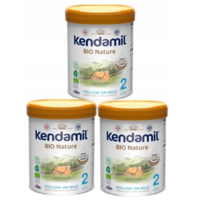 Kendamil BIO Nature mleko następne 2 DHA+ 800 g Wielopak x3