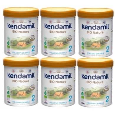 Kendamil BIO Nature mleko następne 2 DHA+ 800 g Wielopak x6