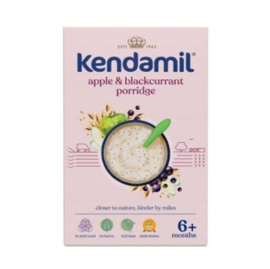 Kendamil Mleczna kaszka z czarną porzeczką i jabłkiem 150 g