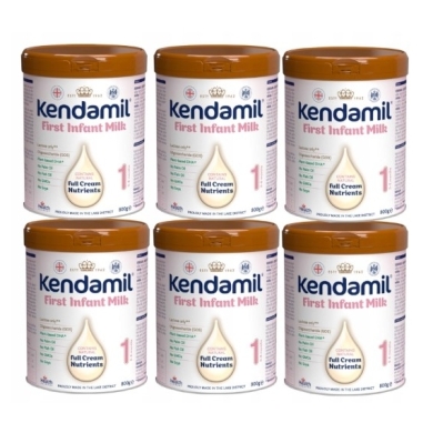 Kendamil mleko początkowe 1 DHA+ 800 g Wielopak x6