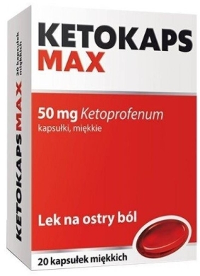 Ketokaps Max 20 kapsułek
