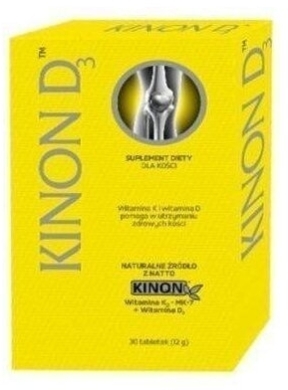 Kinon D3 witamina K2 + D3 30 tabletek